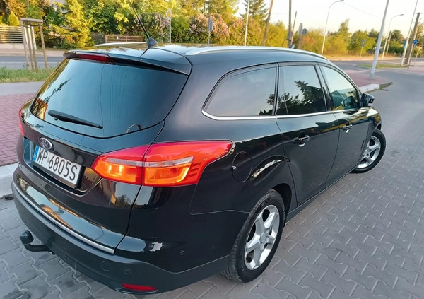 Ford Focus cena 39700 przebieg: 187050, rok produkcji 2016 z Płock małe 781